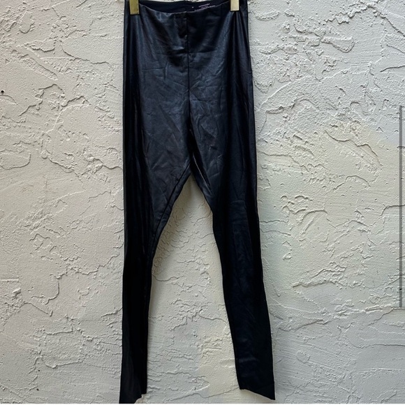 Commando Women's Perfect Control Faux Leather Leggings Large NWOT - Picture 4 of 6